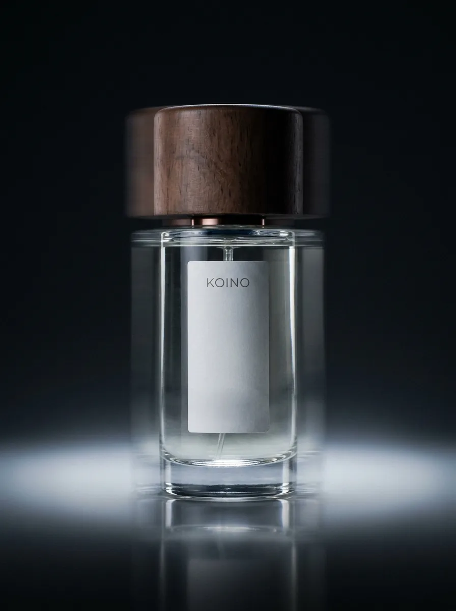 Fragrance campaign with a horizontal optical motion effect
